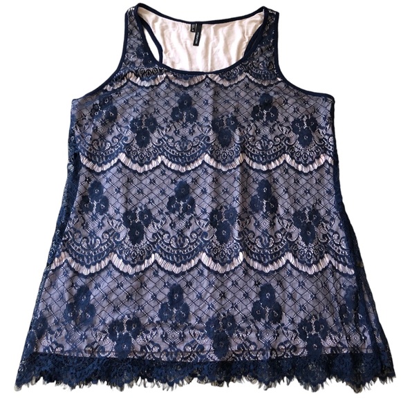 Lace Tank Top - Picture 1 of 7